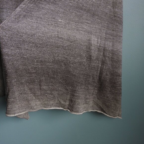 Brown Plaid Lightweight 100% Acrylic Scarf - Picture 4 of 8